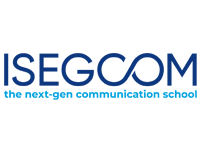 Logo ISEGCOM, l'école de toutes les communications