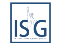 Logo de l'école ISG